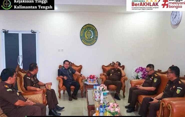 Kejati Terima Kunjungan Ketua DPRD Kalteng