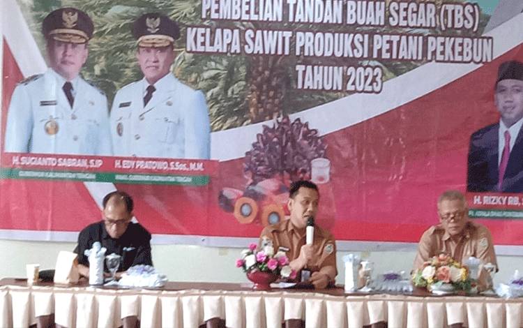 Disbun Kalteng Rencanakan Penetapan Harga TBS Dua Kali dalam Sebulan