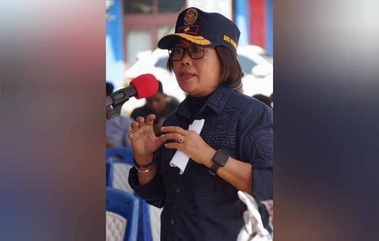 Kepala Dinas Pemadam Kebakaran dan Penyelamatan Kota Palangka Raya Gloriana Aden (Foto : IST)