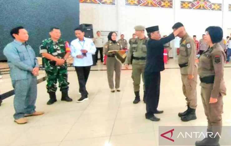 Pemkab Murung Raya Terus Tingkatkan SDM Ratusan Anggota Satpol PP