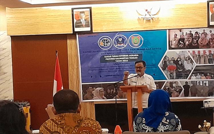 Tiga Hal Harus Diatasi Perihal Reforma Agraria Kalteng
