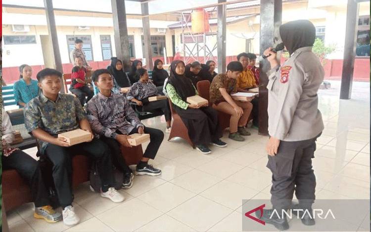 Polres Lamandau Sosialisasikan Antisipasi Kejahatan TPPO ke Masyarakat