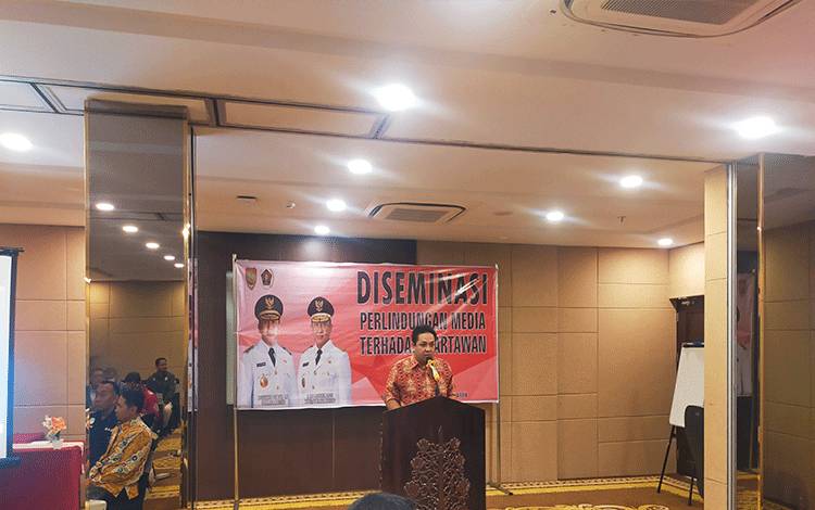 PWI Kalteng Gelar Diseminasi Perlindungan Terhadap Wartawan di Palangka Raya