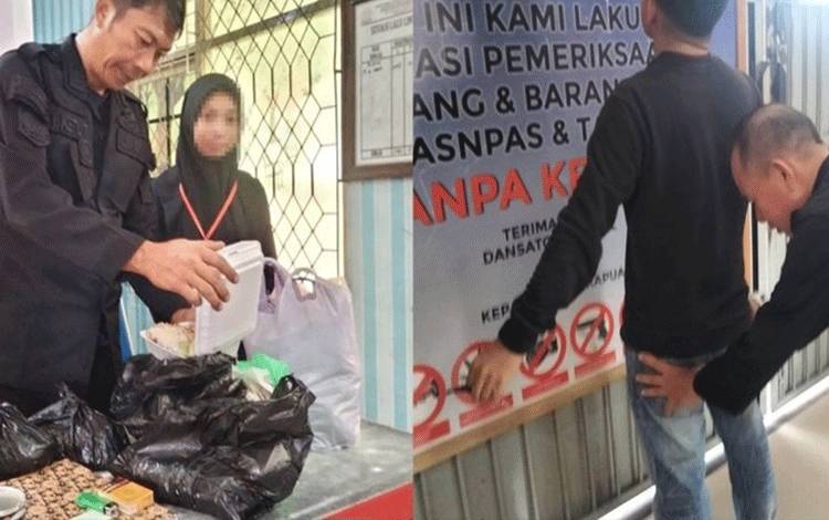 Petugas P2U Rutan Kelas IIB Kapuas Periksa Ketat Pengunjung dan Barang Bawaan?