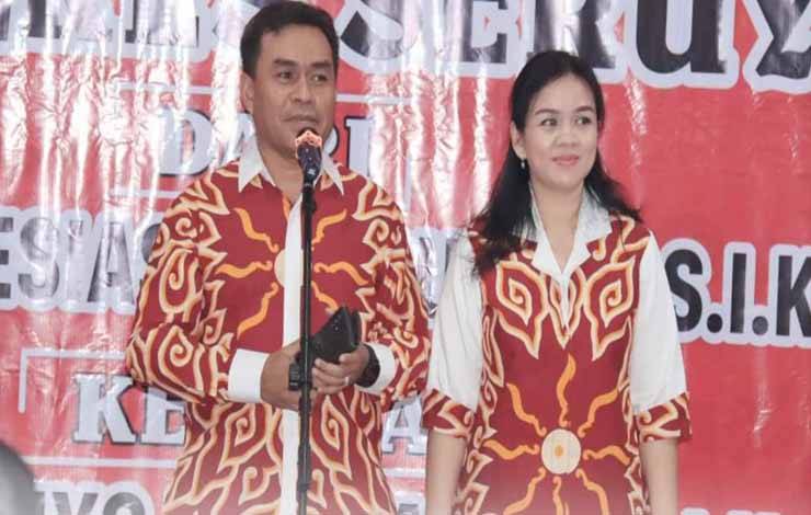 Akhiri Tugas di Seruyan, AKBP Ampi Mesias Von Bulow Mohon Pamit