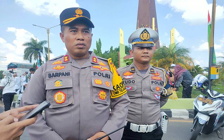 Polres Kotim Terjunkan 250 Personel Amankan Aksi Damai Bela Palestina