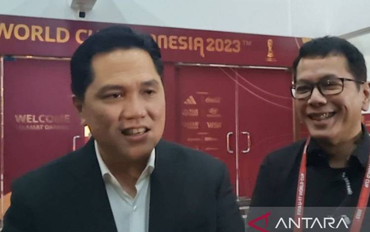 Erick Thohir Apresiasi Perjuangan Timnas Indonesia U-17 Lawan Ekuador