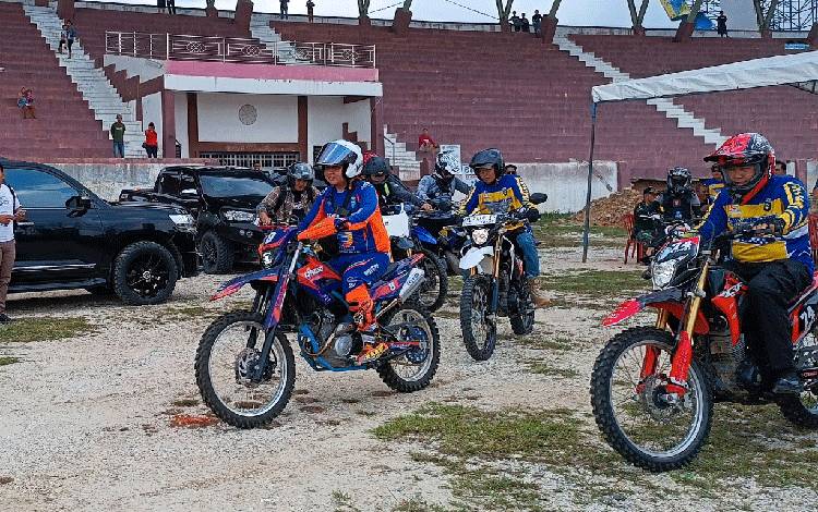 Trail Adventure di Gunung Mas Sarana Promosi Wisata Situs Tambun Bungai