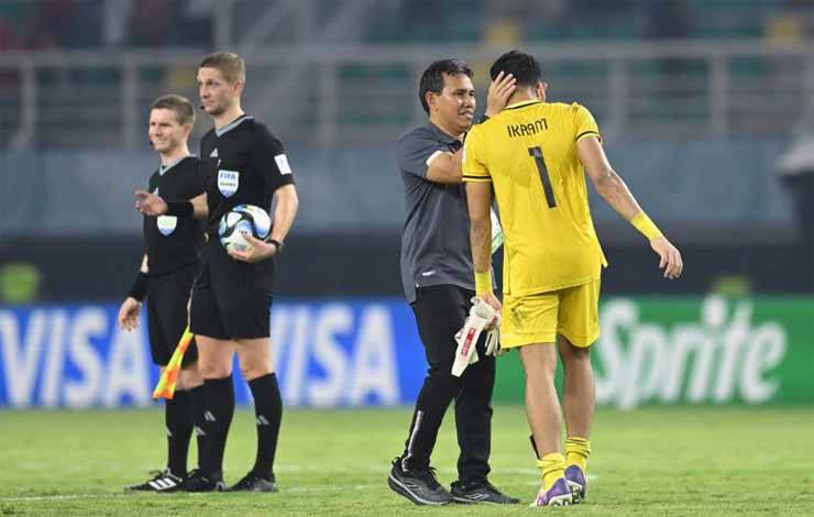 Kiper Indonesia Ikram jadi Pemain Terbaik Lawan Ekuador