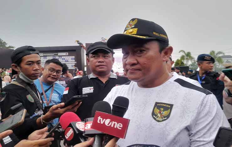 Wagub Kalteng Bangga 2 Kali Berturut-turut Kejuaraan Balap Sepeda Dunia Tuan Rumah Palangka Raya