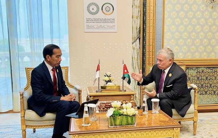 Jokowi: RI dan Yordania Berpandangan Sama Wujudkan Palestina Merdeka