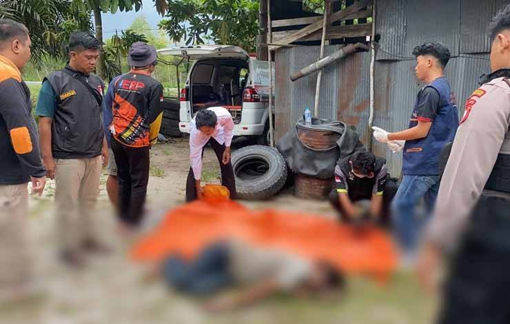 Sopir Truk Antarprovinsi Ditemukan Tewas Tertelungkup di Bengkel Ban