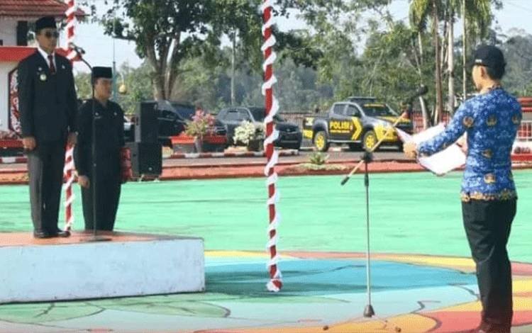 Peringati Hari Pahlawan, Pj Bupati Murung Raya: SDA Melimpah Jadi Tantangan Generasi Penerus