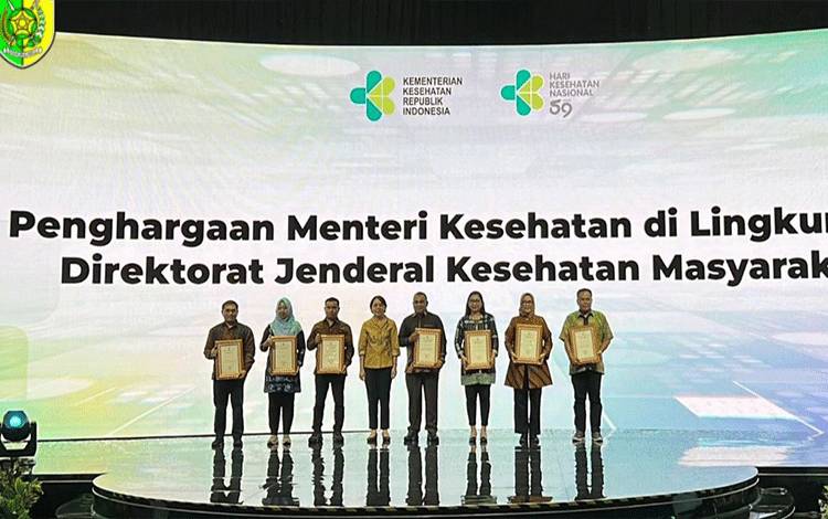 IPM Puskesmas di Palangka Raya Raih Penghargaan Terbaik Nasional
