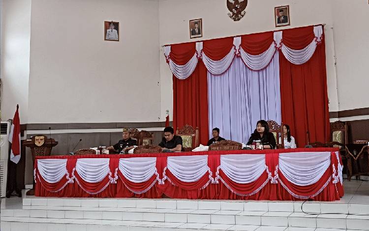 DPRD Gunung Mas Gelar Rapat Paripurna dengan Agenda Ini