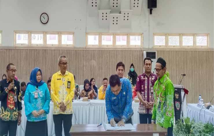 Pemko Palangka Raya Satu Komitmen Wujudkan 9 Tatanan Kota Sehat