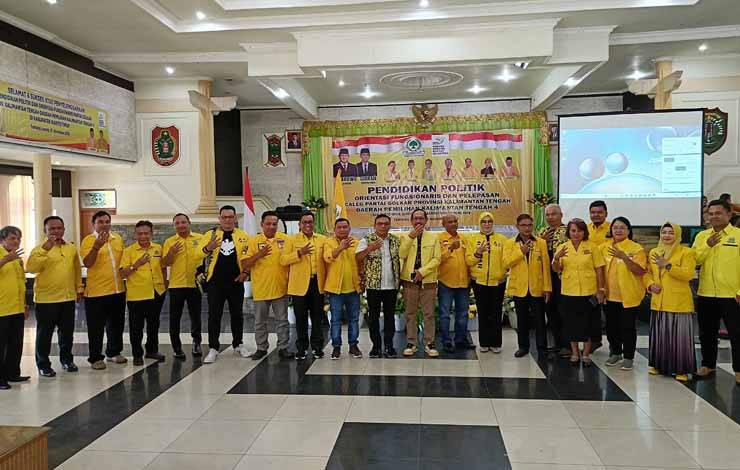 DPD Golkar Barito Timur Jadi Tuan Rumah Pendidikan Politik Dapil Kalteng 4