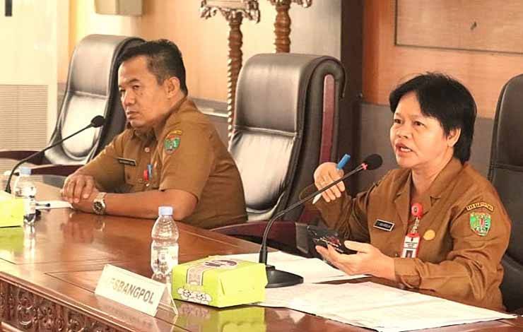 Pemkab Barito Timur Rapat Penentuan Zonasi Pemasangan APK Pemilu 2024