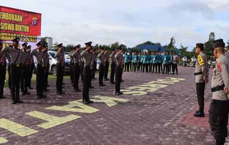 Polres Katingan Kedatangan 25 Siswa Latja SPN Polda Kalteng