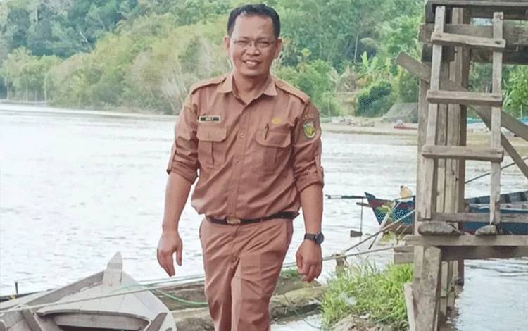 Sekretaris Dinas Perikanan Palangka Raya Sri Utomo (Foto : Pathur)