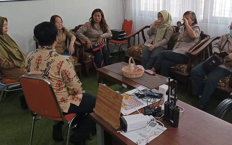 JFT BPBD Palangka Raya Konsultasi ke Diskominfo Terkait Website Kebencanaan