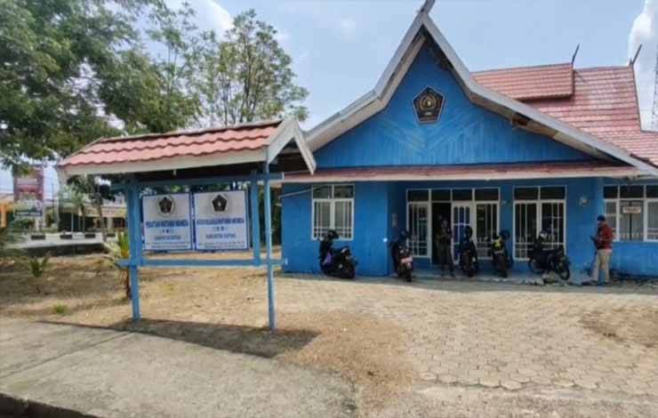 Kantor PWI Kapuas di Jalan Maluku sekaligus tempat pendaftaran Turnamen Catur. (FOTO: IST)