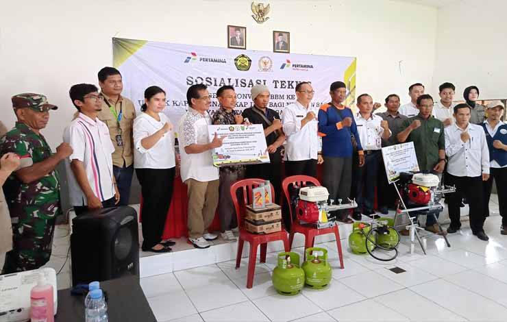 166 Nelayan di Barito Timur Terima Bantuan Program Konversi BBM ke BBG