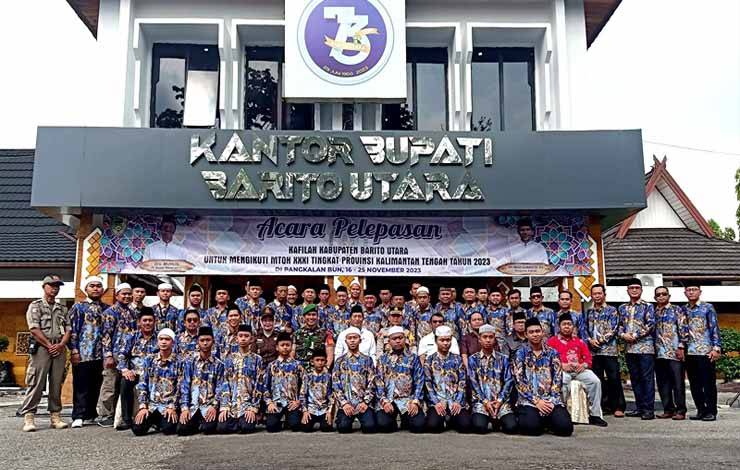 Kafilah Barito Utara Ikuti 18 Cabang Lomba di MTQH ke XXXI tingkat Kalteng