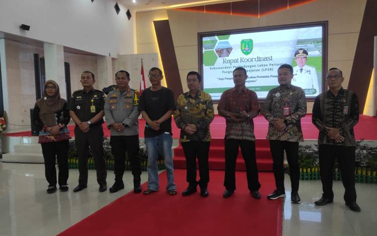 Pj Bupati Sukamara Harapkan Semua Pihak Bersinergi Kelola Lahan Pertanian