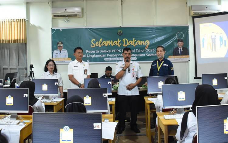 Peserta Seleksi PPPK di Kapuas Diharapkan Ikuti Ujian Dengan Baik
