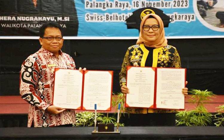 Pemkab Kapuas dan Pemko Palangka Raya Kerja Sama Pembangunan Daerah