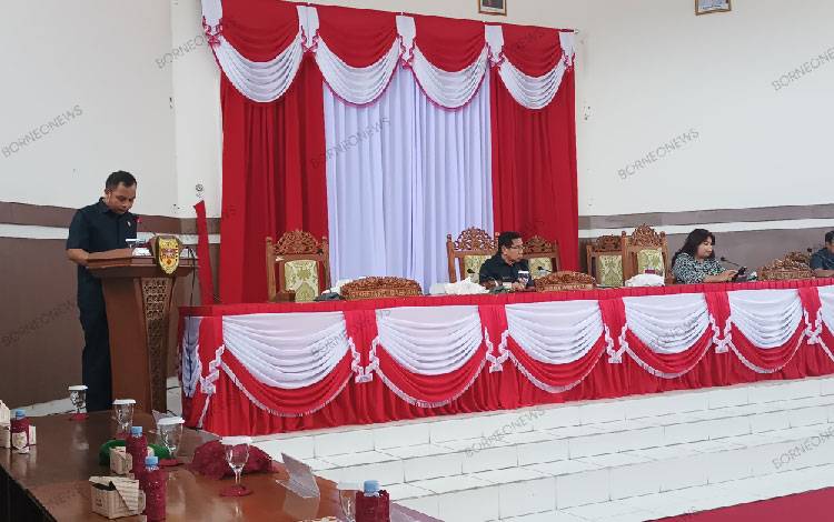 Fraksi NasDem Hanura DPRD Gunung Mas Memberikan Apresiasi Kepada Bupati dan Wakil Bupati