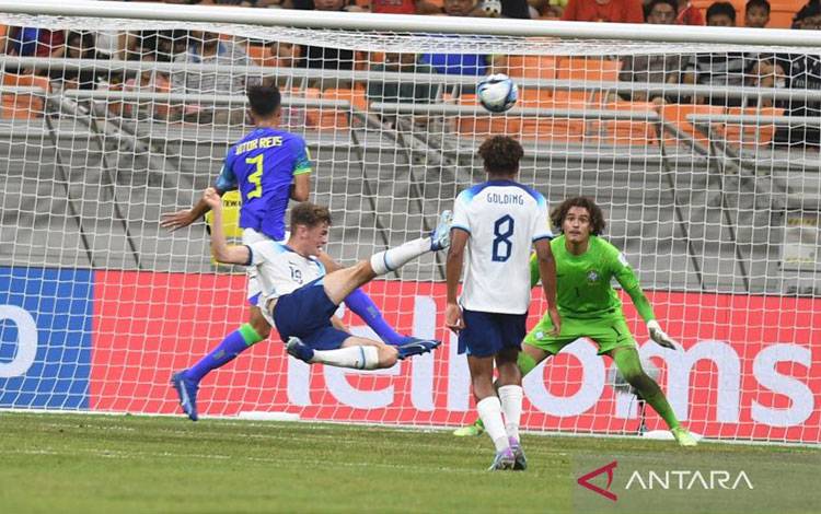 Inggris-Brasil Suguhkan Pertandingan Kelas Dunia di Piala Dunia U-17