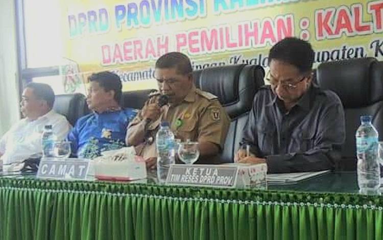 Dewan Kalteng Dorong Masyarakat Tanggap Bencana
