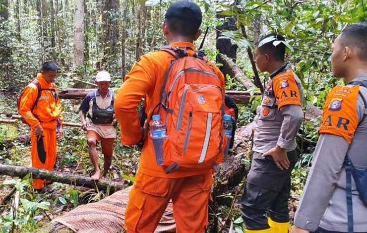 Wanita Paruh Baya Hilang di Hutan Petuk Barunai, Tim SAR Gabungan Masih Mencari