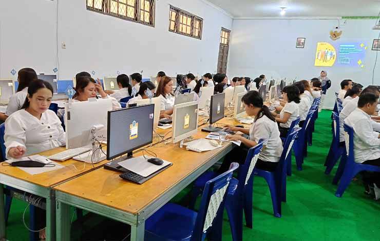1.116 Pelamar Mulai Ikut Seleksi Kompetensi Calon PPPK di Barito Timur