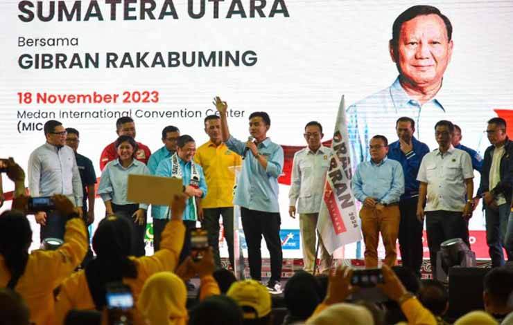 Gibran Blusukan ke Sumatera Targetkan Menang Pilpres 2024 Satu Putaran