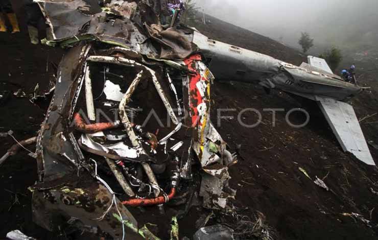 Evakuasi Badan Pesawat Super Tucano Terkendala Cuaca