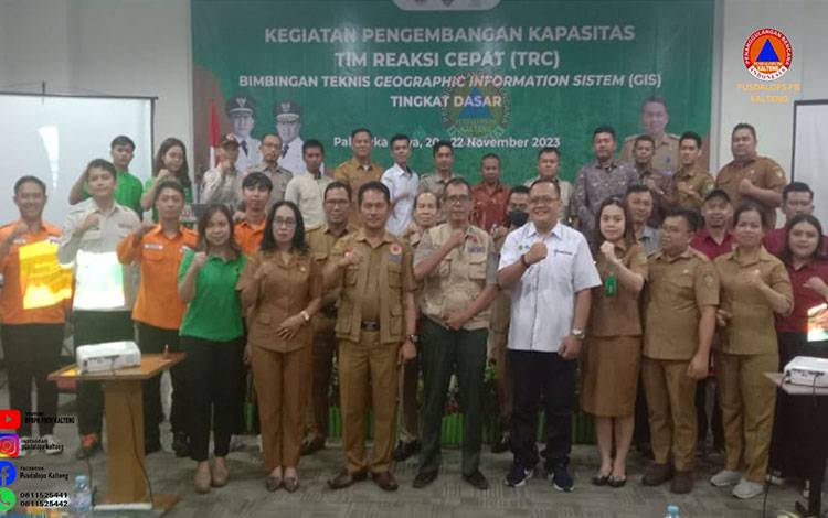 BPBPK Kalteng Kembangkan Kapasitas Tim Reaksi Cepat Bencana
