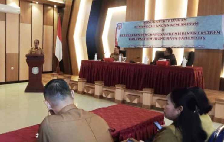Murung Raya Dukung Percepatan Penurunan Kemiskinan Nol Persen 2024