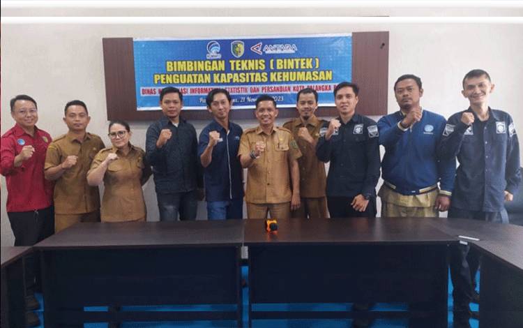 Diskominfo Palangka Raya Tingkatkan Kualitas SDM Bidang Humas