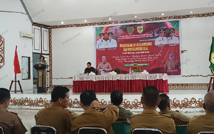 Ternyata Ini Kendala Penetapan Batas Desa di Gunung Mas
