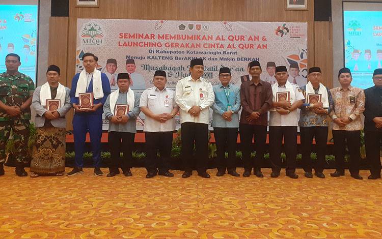 Bangun Kobar Semakin Baik dengan Launching Gerakan Cinta Al-Quran