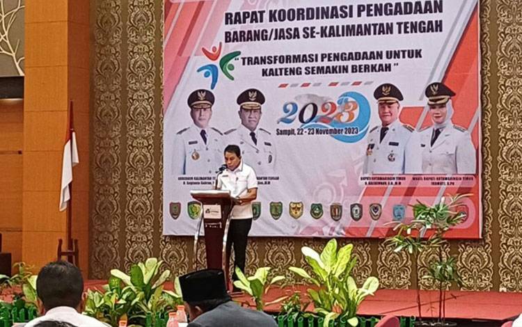 Rakor Pengadaan Barang/Jasa se-Kalteng Digelar di Sampit