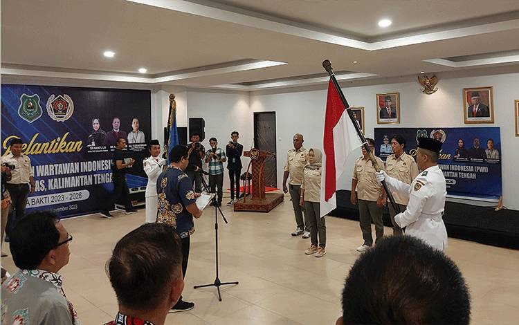 Pengurus PWI Kapuas Masa Bakti 2023-2026 Resmi Dilantik