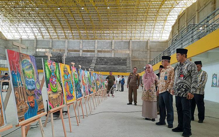 Pj Bupati Kobar Harapkan Kearifan Lokal Dimasukan Dalam Seni Kaligrafi Al Quran
