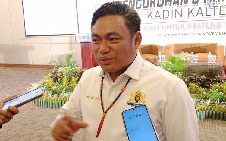 Ketua Umum Kadin Kalteng, Rahmat Nasution Hamka. (FOTO: FITRIA)