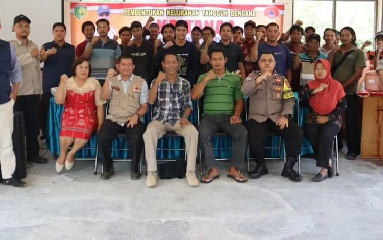 BPBD Palangka Raya Bentuk Kelurahan Tangguh Bencana di Kelurahan Sei Gohong