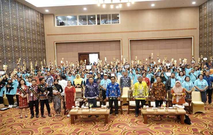 Festival Tunas Bahasa Ibu Tingkat Provinsi Kalteng Resmi Ditutup