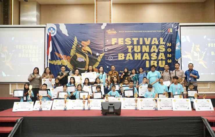 Plt Kadisdik Kalteng Apresiasi Festival Tunas Bahasa Ibu Tingkat Kalteng